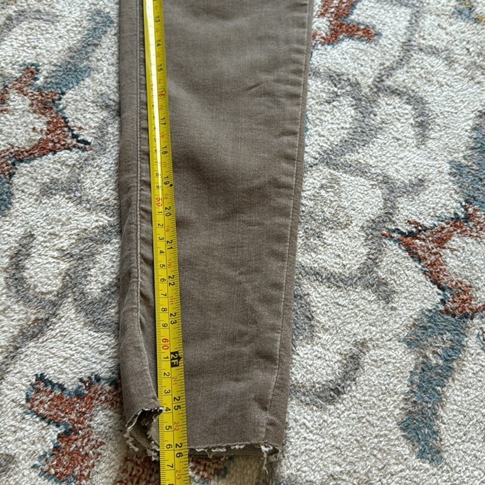NWT Free People Beige Jeggings Skinny Pants Size 29 - Picture 7 of 8